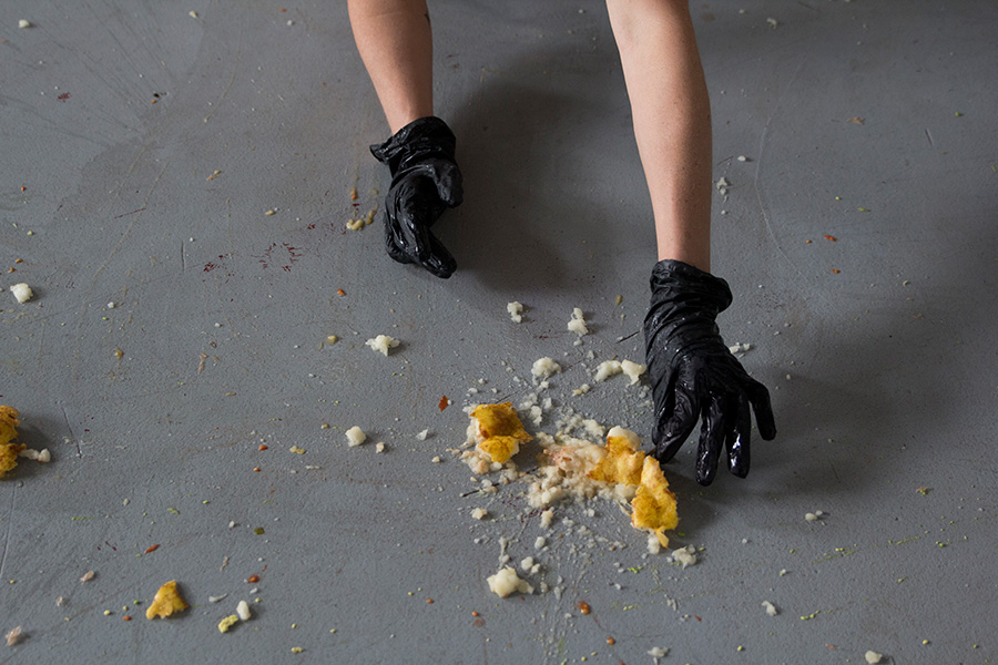 divers video projection